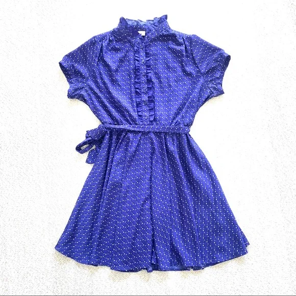 Forever 21 | Dresses | Blue Dress Forever 2i Love H81 Swingstyle Size L |  Poshmark